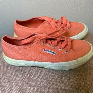 Superga Shoes Womens 5 Coral Colorful Streetwear Hipster